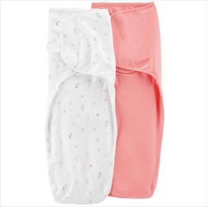 Carter's Easy Velcro Self Wrap Swaddle Blanket